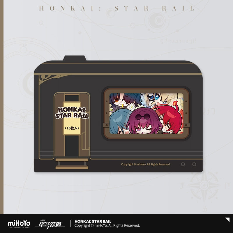 [Official Merchandise] Pom-Pom Exhibition Hall Series: Chibi Sticker Pack | Honkai: Star Rail