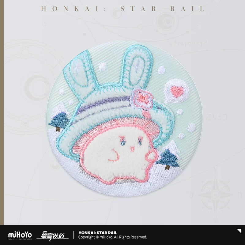 [Pre-Order] Cap & Cottontail Series Embroidered Badge | Honkai: Star Rail (Within 200 Days)