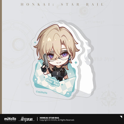 [Pre-Order] Nameless Medal Series Acrylic Clip | Honkai: Star Rail (Within 200 Days)