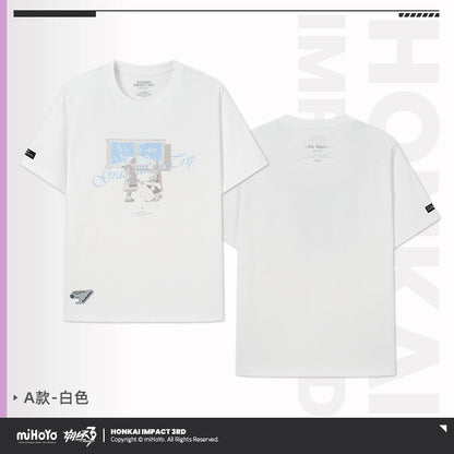 [Pre-Order] "Graduation Trip" Theme Impression T-Shirt | Honkai Impact 3rd (Sept 2024)