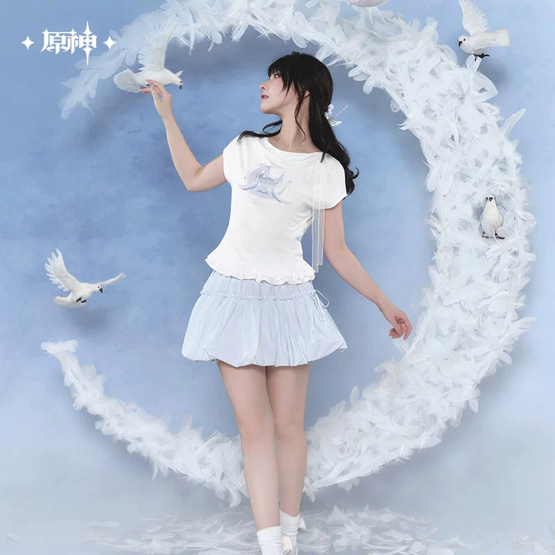 [Pre-Order] Columbina Theme Impression Series Slim Fit Short Sleeve T-Shirt | Genshin Impact (Oct 2026)