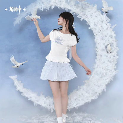 [Pre-Order] Columbina Theme Impression Series Slim Fit Short Sleeve T-Shirt | Genshin Impact (Oct 2026)