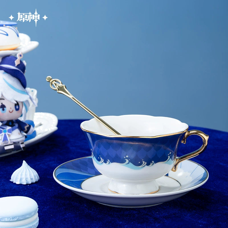 [Official Merchandise] “Endless Solo of Solitude” Furina Impression Afternoon Tea Cup and Saucer Set | Genshin Impact