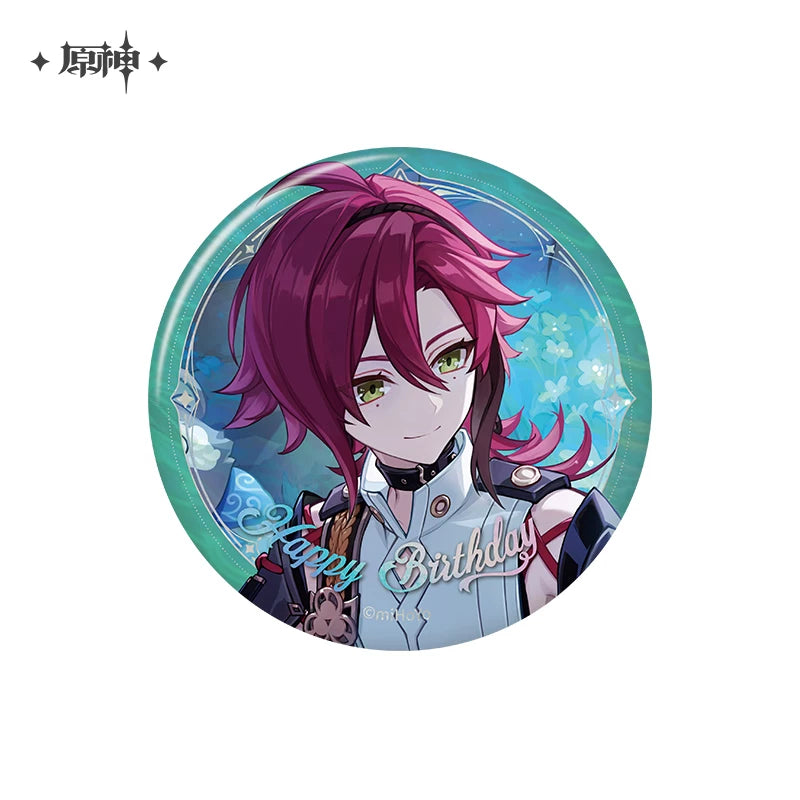 [Pre-Order] Birthday Series Character Badges 2025 Vol.2 | Genshin Impact (May 2026)
