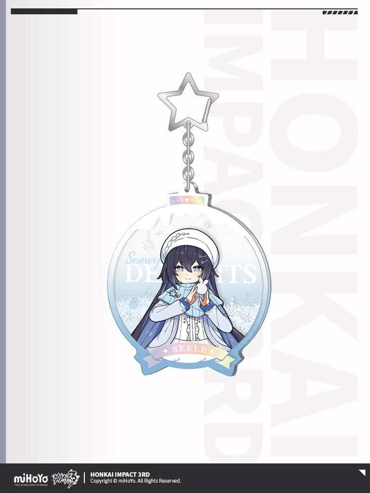 [Pre-Order] Silver Winter Fun Series Quicksand Charms | Honkai Impact 3rd