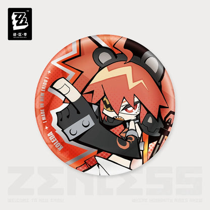 [Pre-Order] Ridu Series Chibi Tinplate Badges Belobog Heavy Industries | Zenless Zone Zero (Oct 2024)