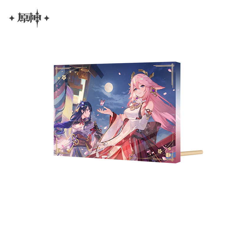 [Official Merchandise] Genshin Impact Theme Acrylic Block Display