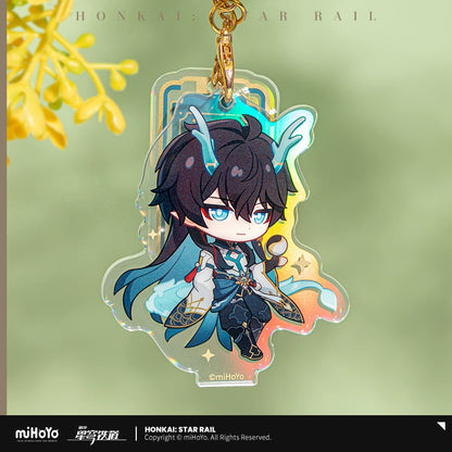 [Official Merchandise] Express Travel Notes Series Chibi Acrylic Hangable Standee | Honkai: Star Rail