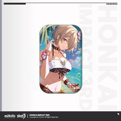 [Official Merchandise] Birthday Celebration Series Tinplate Badge | Honkai Impact 3rd