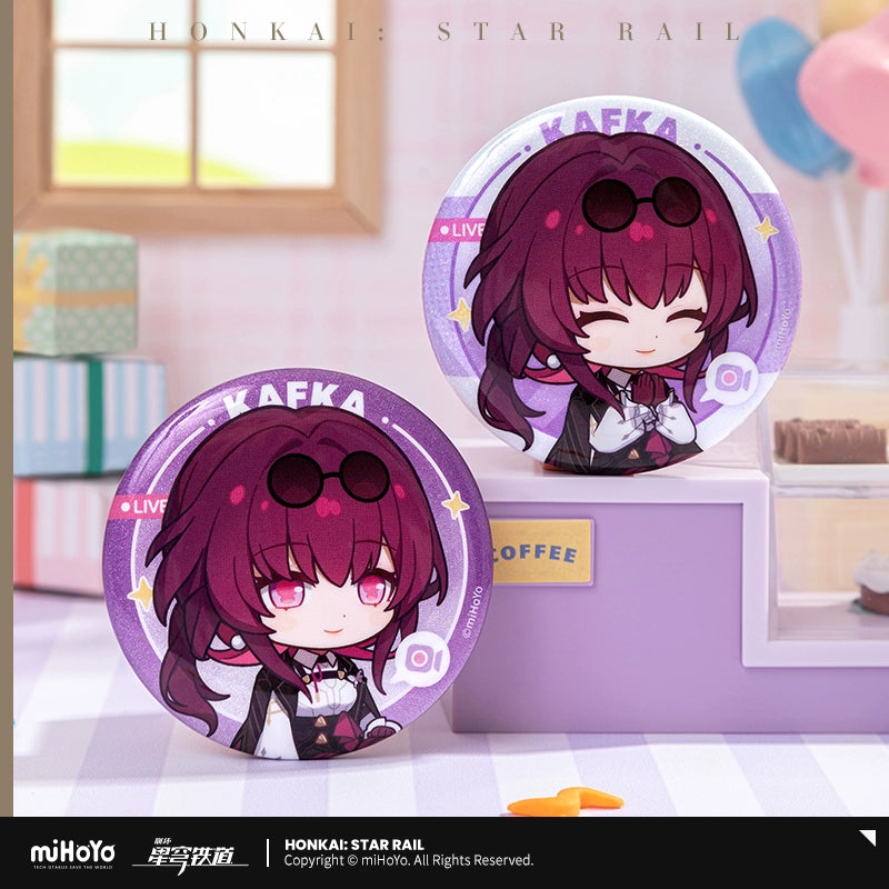 [Official Merchandise] Owlbert’s Reception Room Series Tinplate Badge Set | Honkai: Star Rail