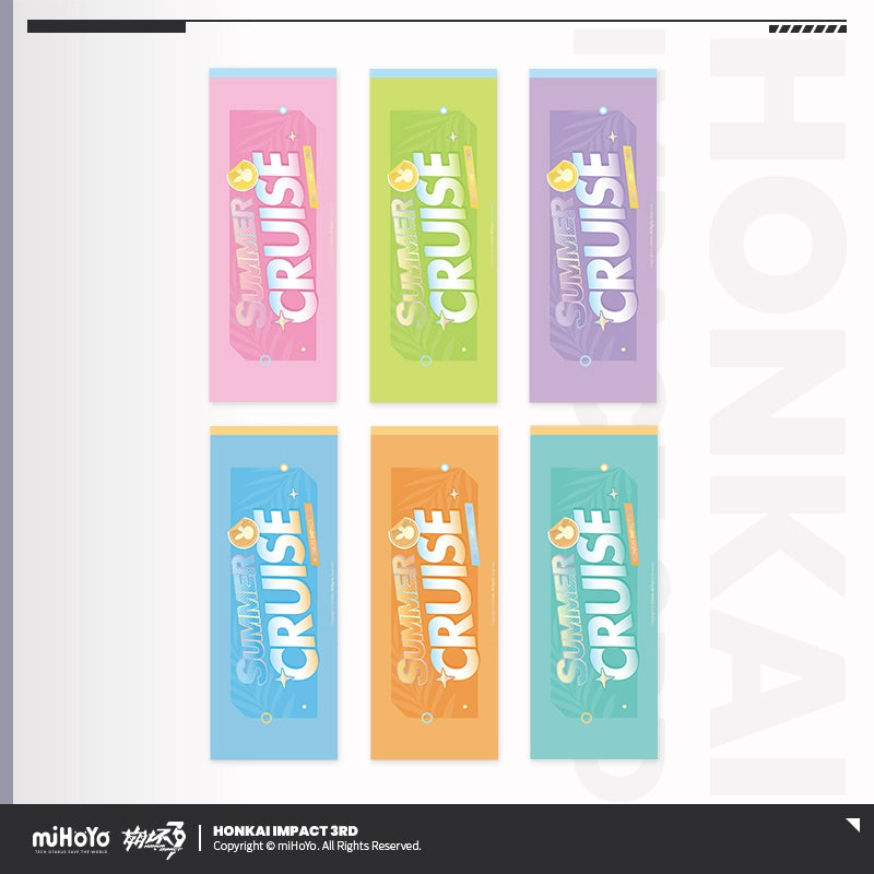 [Pre-Order] Summer Cruise Series Holographic Ticket Vol.4 | Honkai Impact 3rd (Sept 2024)