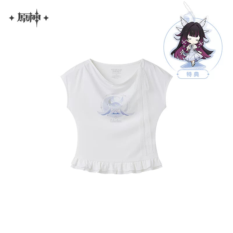 [Pre-Order] Columbina Theme Impression Series Slim Fit Short Sleeve T-Shirt | Genshin Impact (Oct 2026)
