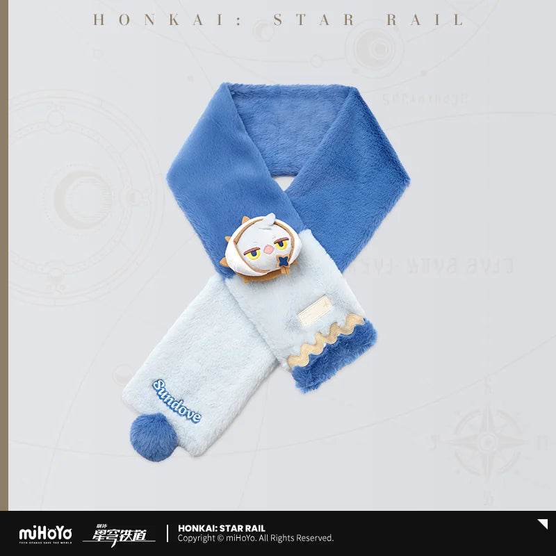 [Pre-Order] Fluffy Across the Blue Series Plush Scarf | Honkai: Star Rail (Feb 2027)