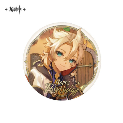 [Official Merchandise] Birthday Series Badge Vol.2 | Genshin Impact