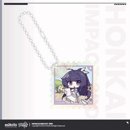 [Official Merchandise] Bridge of Letters Series Stamp Acrylic Keychains | Honkai Impact 3rd