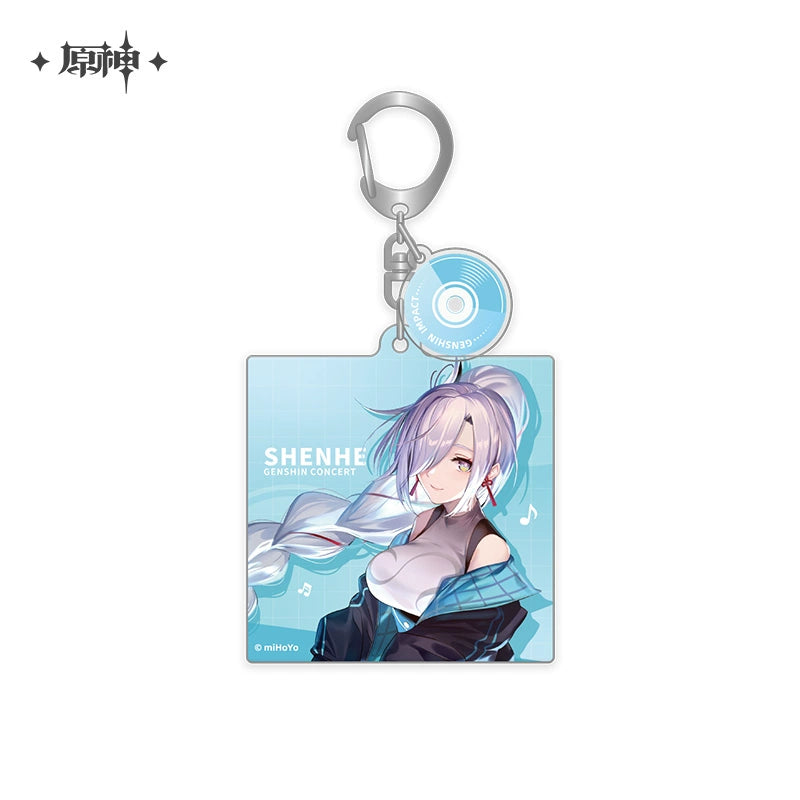 [Official Merchandise] Genshin Concert 2022 Melodies of an Endless Journey: Acrylic Keychains