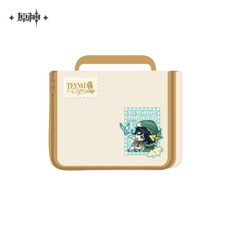 [Official Merchandise] Teyvat Exhibition Theme Series Toiletry Bag / Velcro / Luggage Tag | Genshin Impact