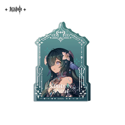 [Pre-Order] Sudden Snow Series Merchandise Thick Acrylic Ornament | Genshin Impact (Jan 2027)