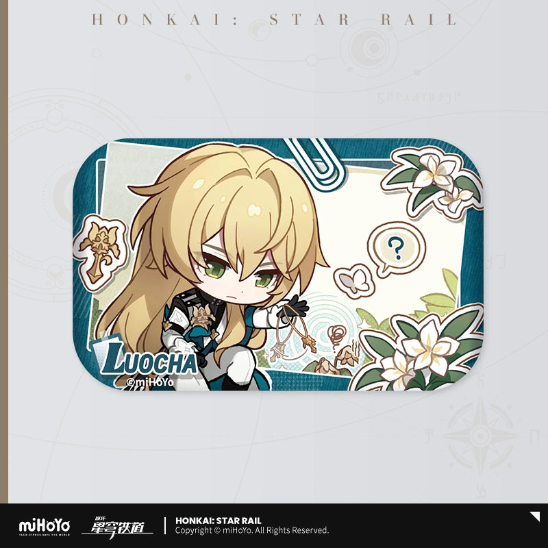 [Pre-Order] Pom-Pom Photo Album Series Tinplate Badge | Honkai: Star Rail (Within 200 Days)