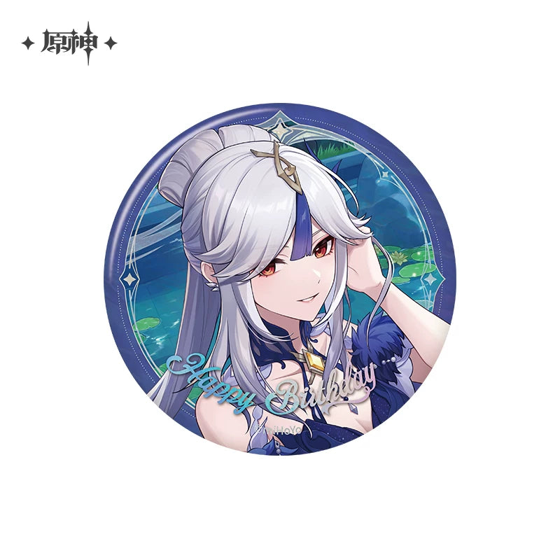 [Pre-Order] Birthday Series Character Badges 2025 Vol.2 | Genshin Impact (May 2026)