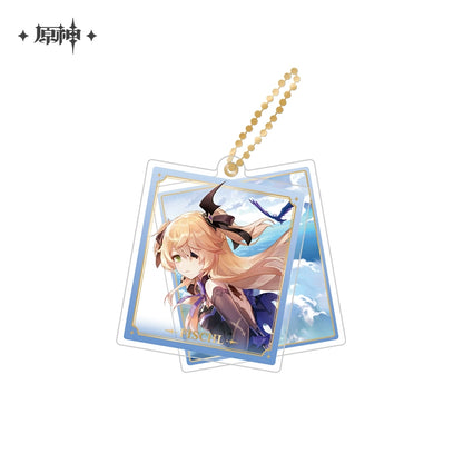 [Official Merchandise] Genshin Impact Theme Series Character Double-Sided Acrylic Keychains