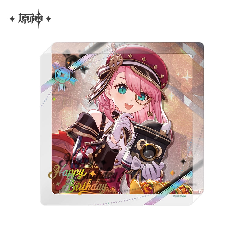[Pre-Order] Birthday Series Character Thick Acrylic Coasters 2025 | Genshin Impact (Nov 2025)