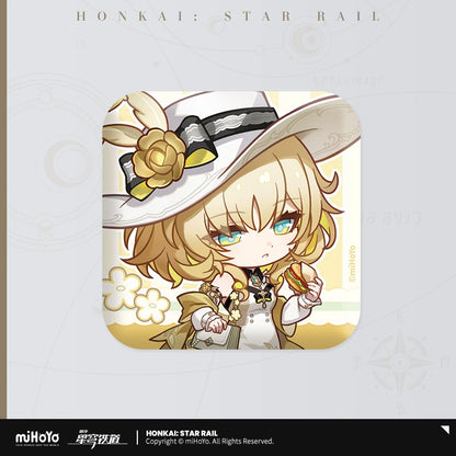 [Pre-Order] Express Travel Notes Series Chibi Tinplate Badge | Honkai: Star Rail (Within 200 Days)
