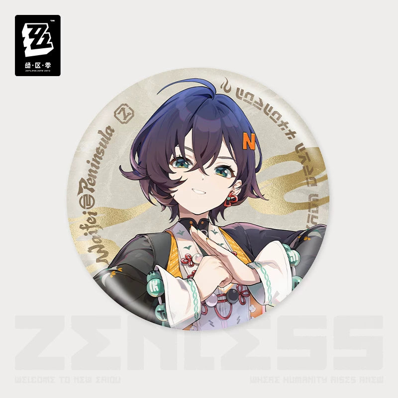 [Pre-Order] Eridu Fashion Series Vol.2 Tinplate Badge | Zenless Zone Zero (Jul 2026)