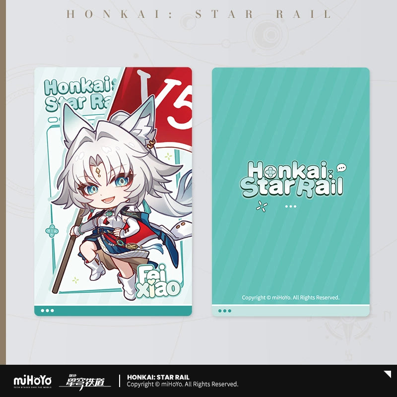 [Official Merchandise] KFC Series Chibi Illustration Holographic Collectible Card | Honkai: Star Rail
