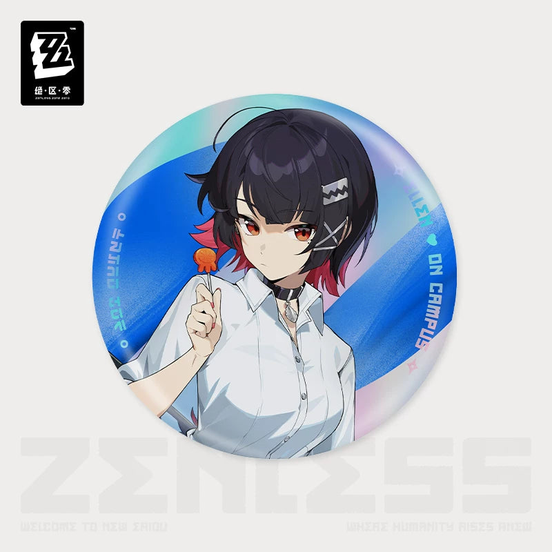 [Official Merchandise] Eridu Fashion Series Tinplate Badge | Zenless Zone Zero