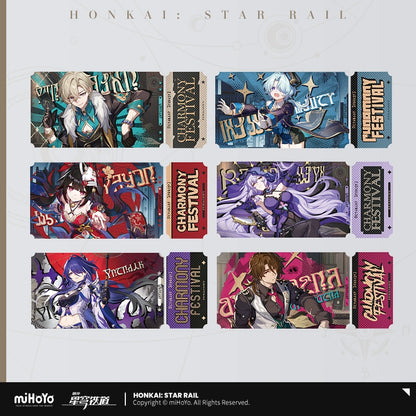 [Pre-Order] Festival Invite Series Acrylic Collectible Set | Honkai: Star Rail (Within 200 Days)