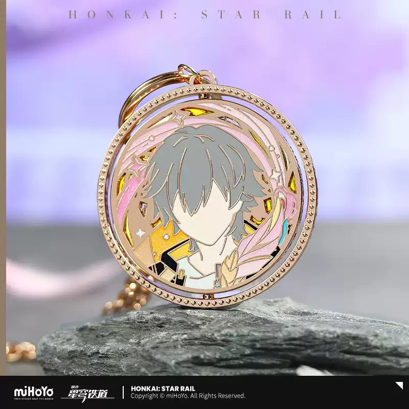 [Pre-Order] Trailblazer Writes Rotating Metal Charm | Honkai: Star Rail (Within 200 Days)