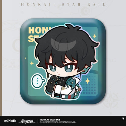 [Pre-Order] Pom-Pom Exhibition Hall Series: Square Badges | Honkai: Star Rail (June 2024)