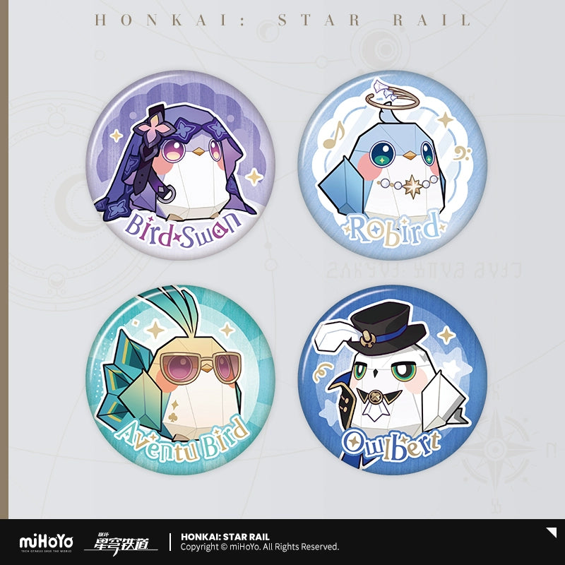 [Official Merchandise] Owlbert’s Reception Room Series Mini Badge Set | Honkai: Star Rail