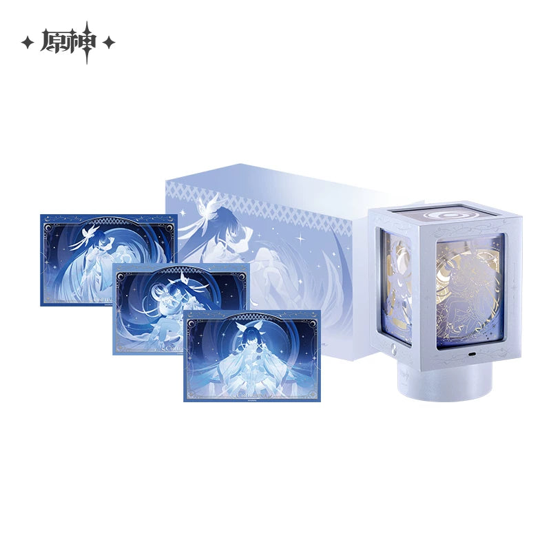 [Pre-Order] Selenic Chronicles Series Rotating Paper Carved Night Light Music Box Gift Set | Genshin Impact (Oct 2026)