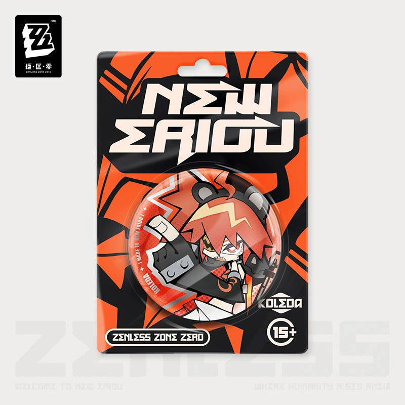 [Pre-Order] Ridu Series Chibi Tinplate Badges Belobog Heavy Industries | Zenless Zone Zero (Oct 2024)