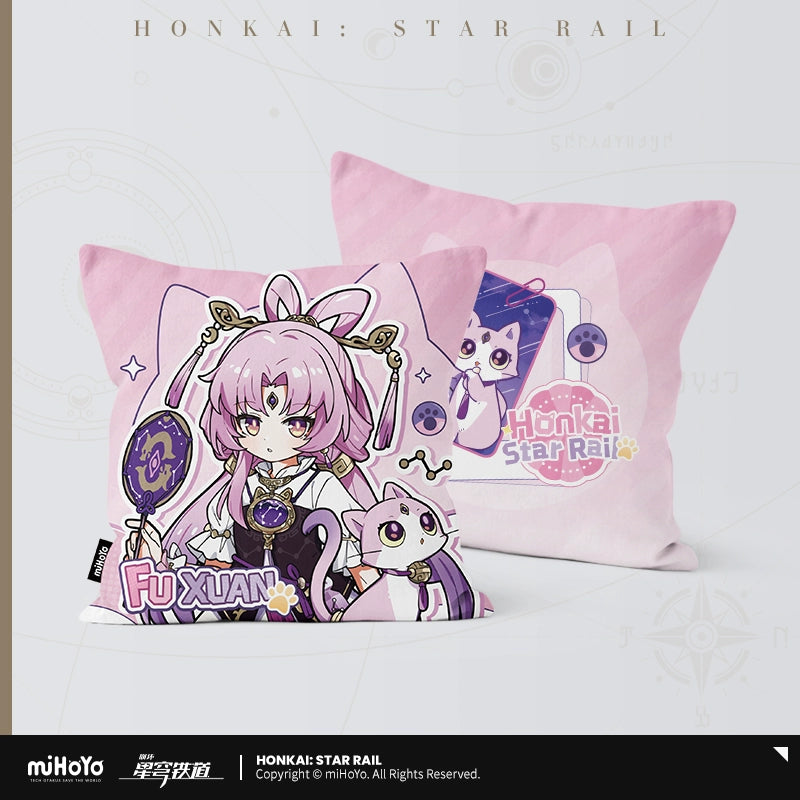 [Pre-Order] Little Cat Series Square Pillow | Honkai: Star Rail (Within 200 Days)