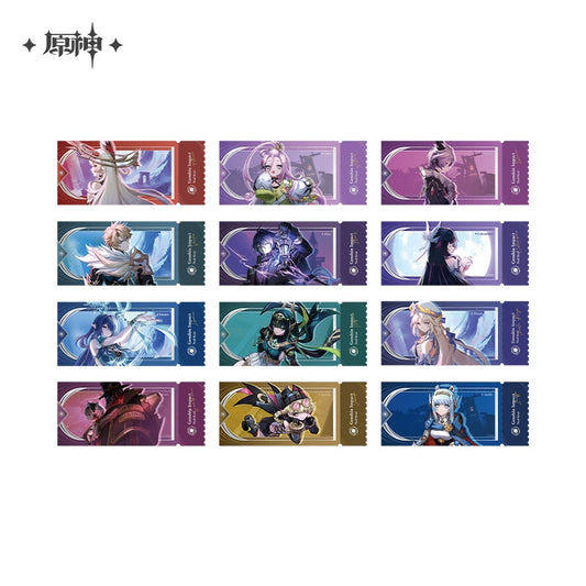 [Pre-Order] Song of the Welkin Moon Theme Series Holographic Ticket Blind Box | Genshin Impact (Jan 2026)