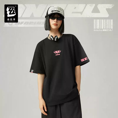 [Pre-Order] Sān-Z STUDIO Angels of Delusion Contrast Print Short Sleeve T-Shirt | Zenless Zone Zero (Sep 2026)