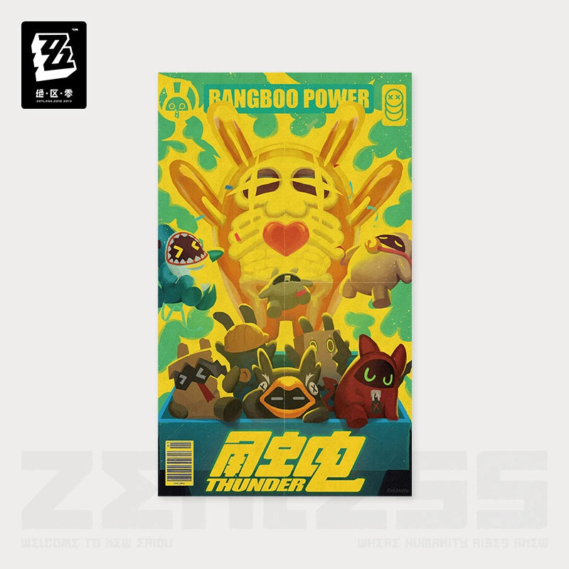 [Pre-Order] Random Play Videotapes Series Collectible Posters | Zenless Zone Zero (Dec 2024)