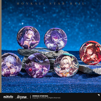 [Pre-Order] Interstellar Journey Series Tinplate Badge Vol.2 | Honkai: Star Rail (Within 200 Days)