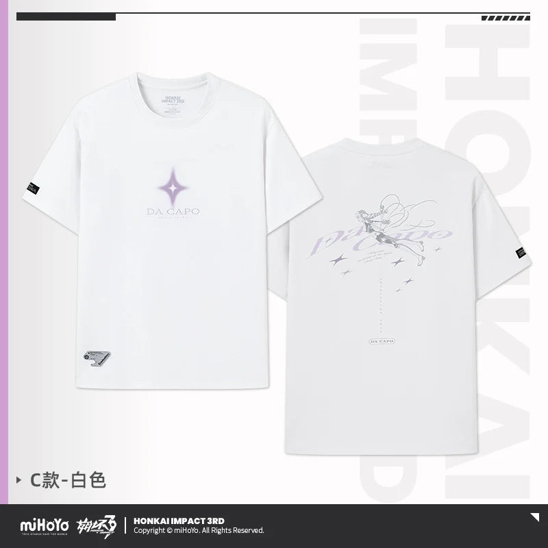 [Pre-Order] "Graduation Trip" Theme Impression T-Shirt | Honkai Impact 3rd (Sept 2024)
