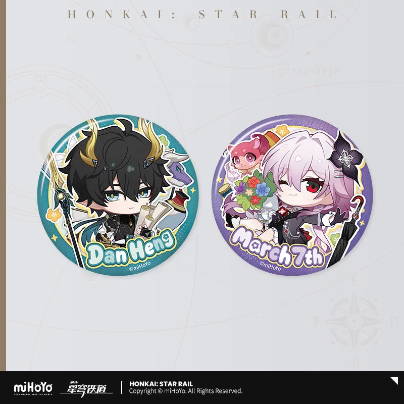 [Pre-Order] Autumn Celebration Series Chibi Tinplate Badge | Honkai: Star Rail (Within 200 Days)