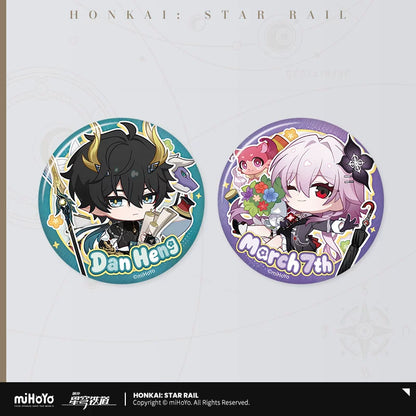 [Pre-Order] Autumn Celebration Series Chibi Tinplate Badge | Honkai: Star Rail (Within 200 Days)