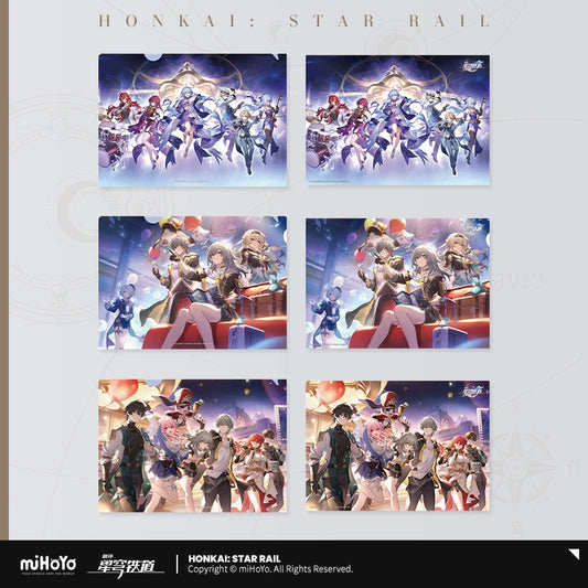 [Pre-Order] Honkai: Star Rail Folder & Poster Set (Sept 2024)