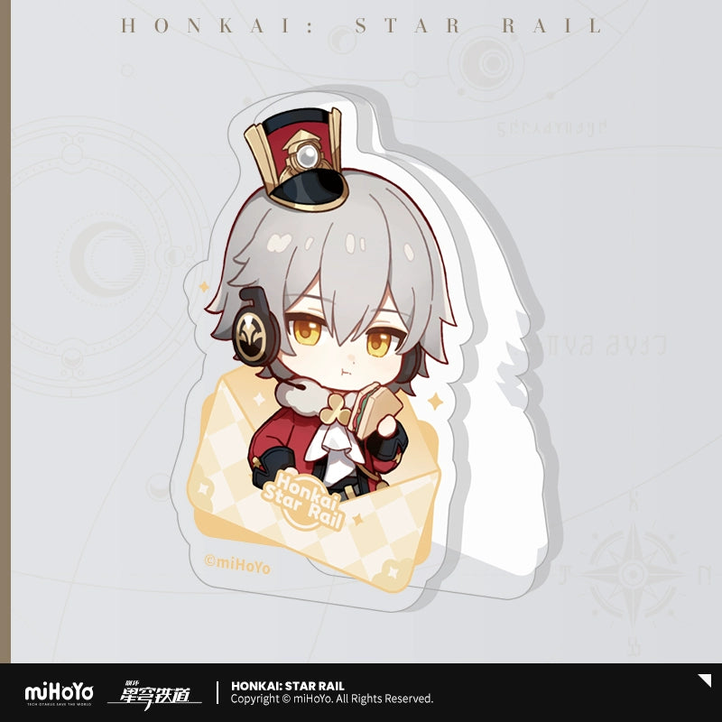 [Pre-Order] Nameless Medal Series Acrylic Clip | Honkai: Star Rail (Within 200 Days)