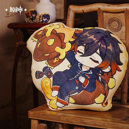 [Pre-Order] Zhongli Theme Impression Series Chibi Shaped Pillow | Genshin Impact (Dec 2024)