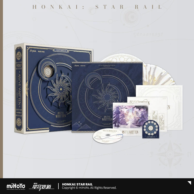 [Limited-Time Sale/Pre-Order] As I’ve Written Series Colored Vinyl Gift Box | Honkai: Star Rail (Within 200 Days)