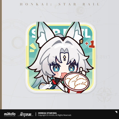[Official Merchandise] KFC Series Chibi Sticker Pack Tinplate Badge | Honkai: Star Rail