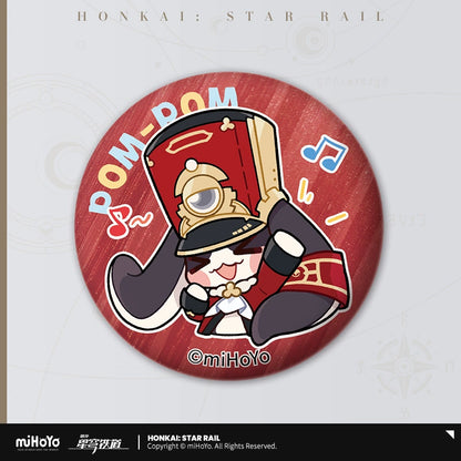 [Pre-Order] Pom-Pom Exhibition Hall Series: Pom-Pom Badge Set | Honkai: Star Rail (Sept 2024)